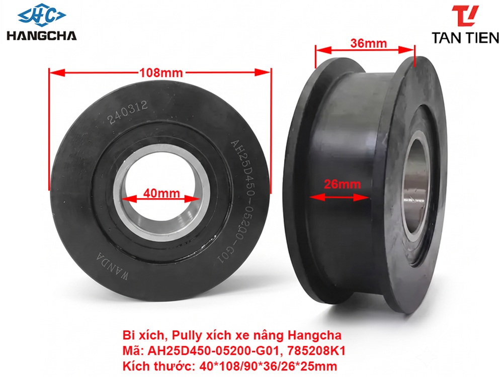 Bi Xích Xe Nâng HANGCHA AH25D450-05200-G01 (785208K1)